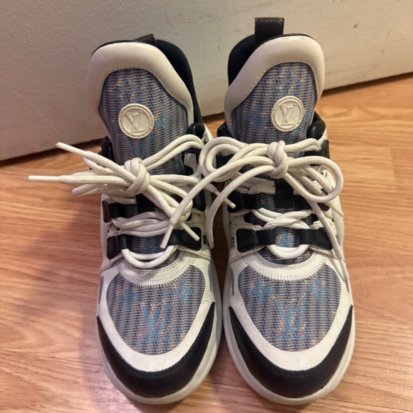 Louis Vuitton Archlight Sneakers White/Blue – Size 37 – Excellent Condition - Picture 4 of 4